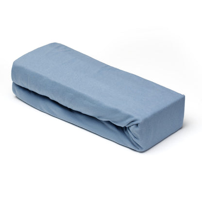 Husa Bumbac Organic 100x200 Albastru