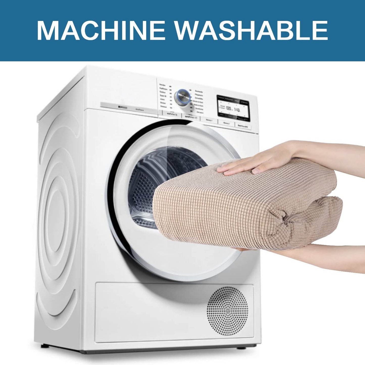 Husa canapea 3 locuri bej