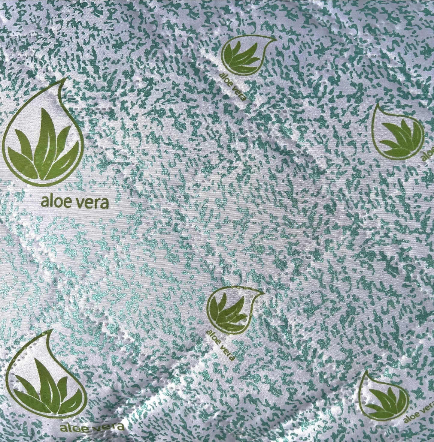 PERNA PREMIUM ALOE VERA MATLASATA 50X70cm