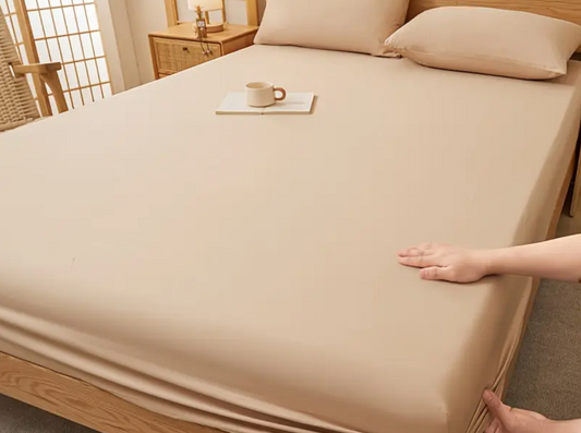 Husa Bumbac Organic 140x200 Bej