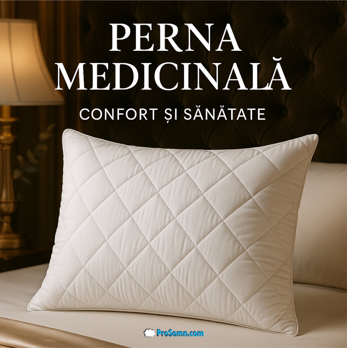 Perna Premium Medicinala Matlasata 50/70cm